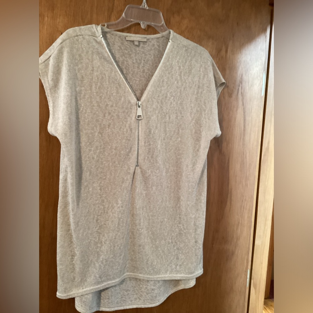 Women’s short sleeve top - beige L